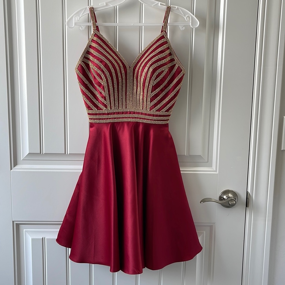 Formal dress (custom made) with 2 side pockets